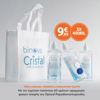 BINOVA CRISTAL 3X400ML